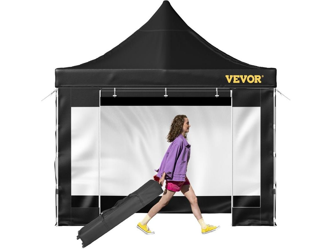 Tenda de Acampamento Pop-Up Preta VEVOR