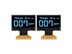 2pcs módulo de tela OLED 1.3 polegadas 128x64 resolução CH1106 30pin azul com S/MARCA