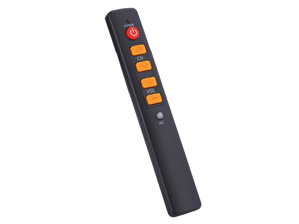 Mando a Distancia Universal con botones grandes para TV, STB, DVD y más | S/MARCA