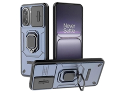Tkdaddy Para Oneplus Nord Ce5 5g / Ace 5 Racing 5g Capa De Pc Tpu Kickstand Protetor De Telefone Com Capa De Lente Azul