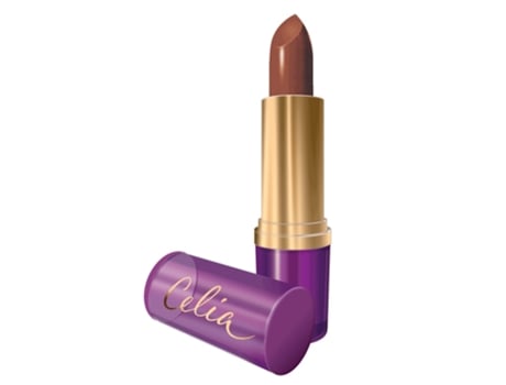 Batom Para Os Lábios Oxidante Celia 02 Marrom, 4g