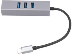 Hub Usb 3.0 Profissional De 4 Portas Com Conectores Resistentes Ao