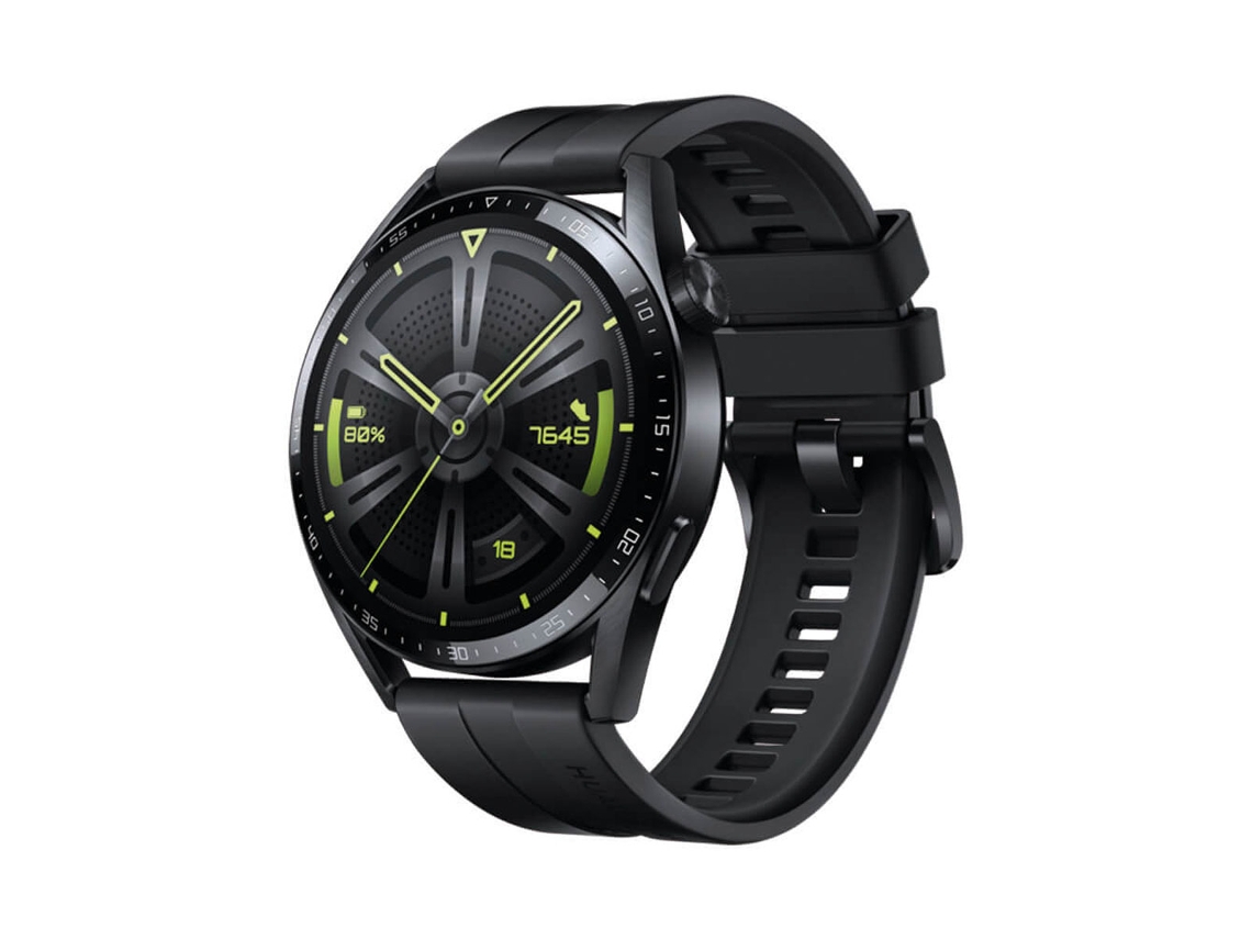 Smartwatch HUAWEI Watch GT3 Active (Preto - 46mm) | Worten.pt