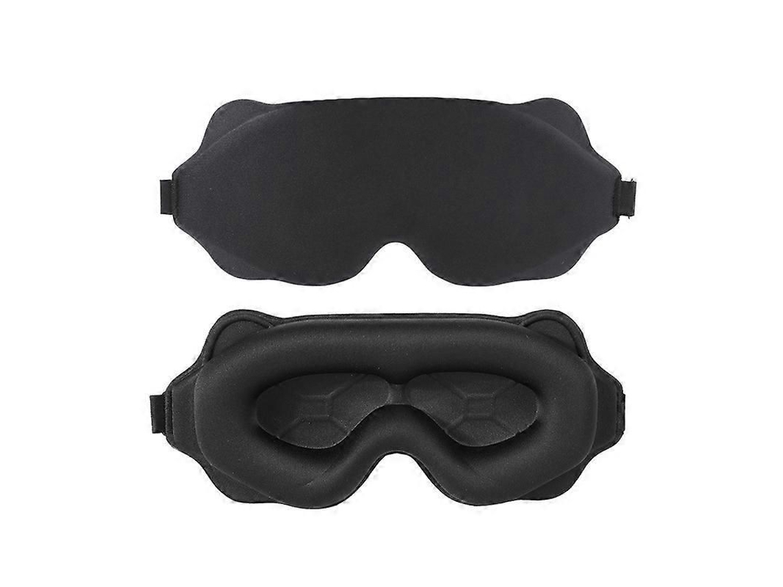 Máscara De Dormir 3d Que Bloqueia A Luz, Compatível Com Os Olhos, Macia, Para Auxiliar No Sono E Ideal Para Viagens. Respirável E Confortável.