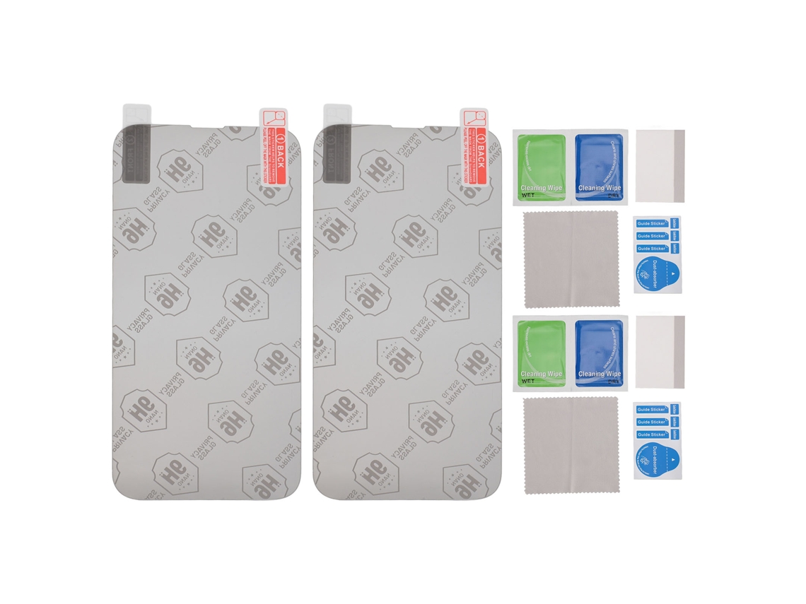 Protetor de ecrã 6.1 polegadas LAXISCREED iOS 14 anti espionagem resistente a arranhões