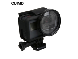 Filtro Close Up +10 Macro, Tampa Protetora Para Lente, Anel Adaptador De 52mm, Filtros Gopro Hero 5 6 7 Black, Acessórios Lgl-aquaforge