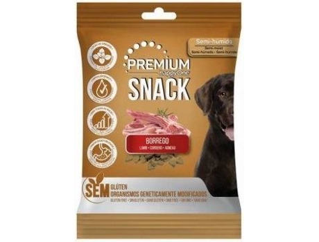 Snack para Cães  Premium (100g - Húmida - Sabor: Borrego)