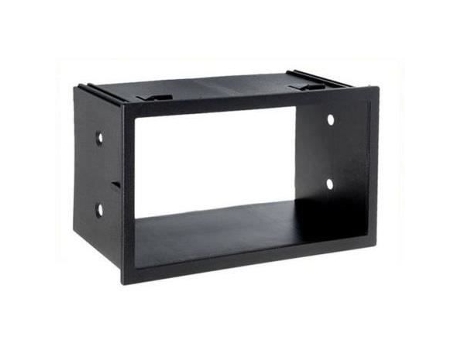 Adaptador de Painel de Carro Fiat Marea Single Din Preto