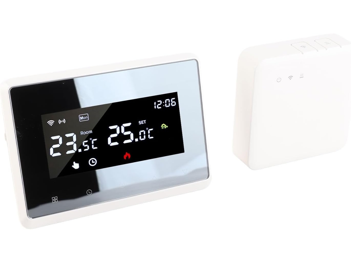 Termostato De Parede Com Controle Remoto Wi-fi, 230v.