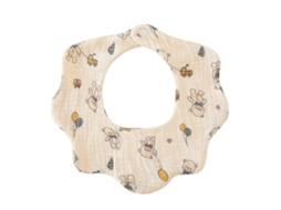 Babador de bebê unissex de algodão, bandana, babador recém-nascido, babador de bebê absorvente para bebês com pais fofos, ideal para bebês babões