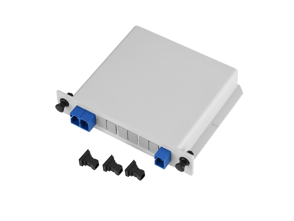 Divisor Plug-in 1x2 (divisão De Fibra Óptica, Distribuição De Sinal Óptico) Divisor Óptico Plug-in 1x2 Profissional De Fibra Óptica