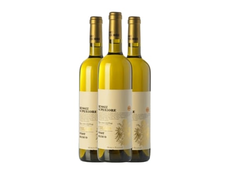 Vinho branco RUSSIZ SUPERIORE Pinot Bianco Pinot Branco Collio Goriziano-Collio (0.75 L - 3 Unidades)