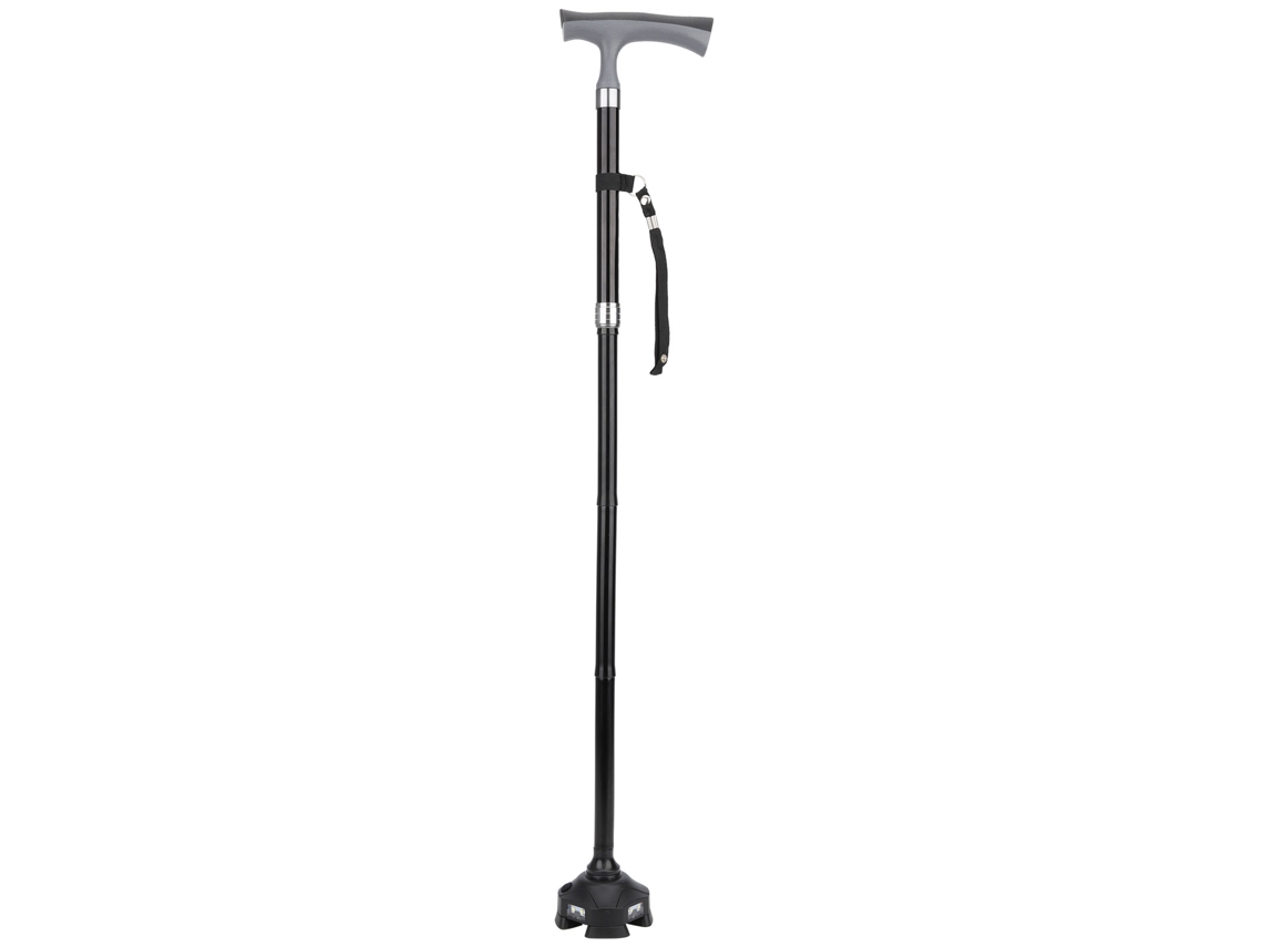Cano de Andar Plegável Anti derrame para Idosos Led