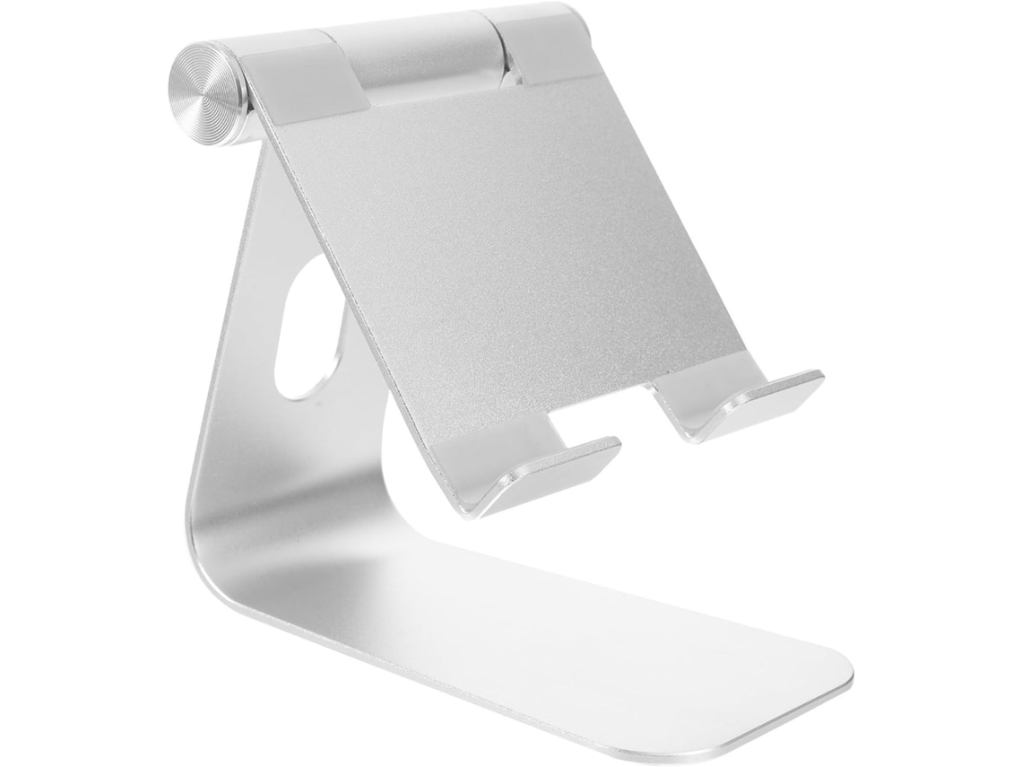 Suporte De Mesa Para Tablet Em Liga De Alumínio Leve E Multiangular Com Base.