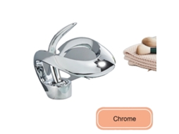 Torneira De Banheiro Preta Fosca, Monocomando, Água Quente E Fria, Chrome