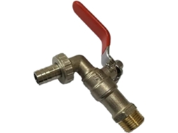Conector De Torneira Jardim S60x6 Com Rosca Grossa Para Tanque Ibc X