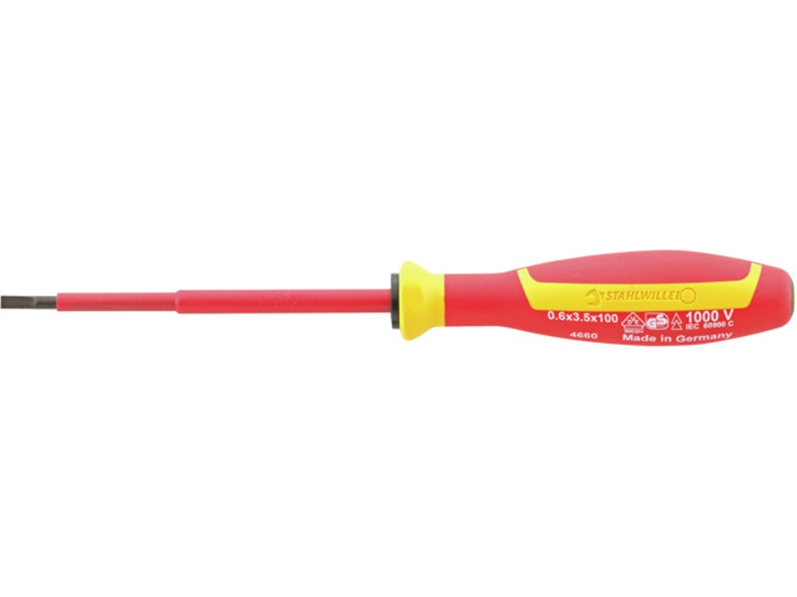 Chave de fenda eletricista 4660 2 0,5X3,0 STAHLWILLE
