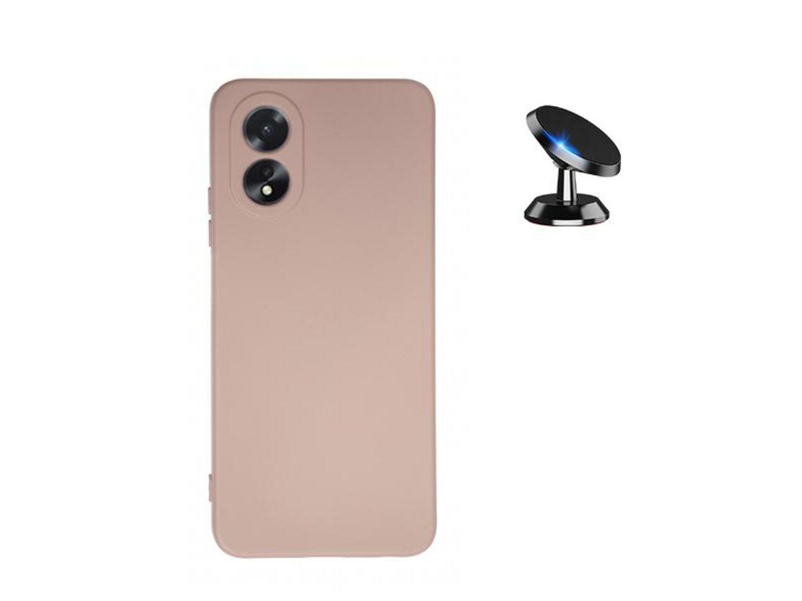 Capa para Oppo A38 4G GIFT4ME Silicone Magnética Rosa