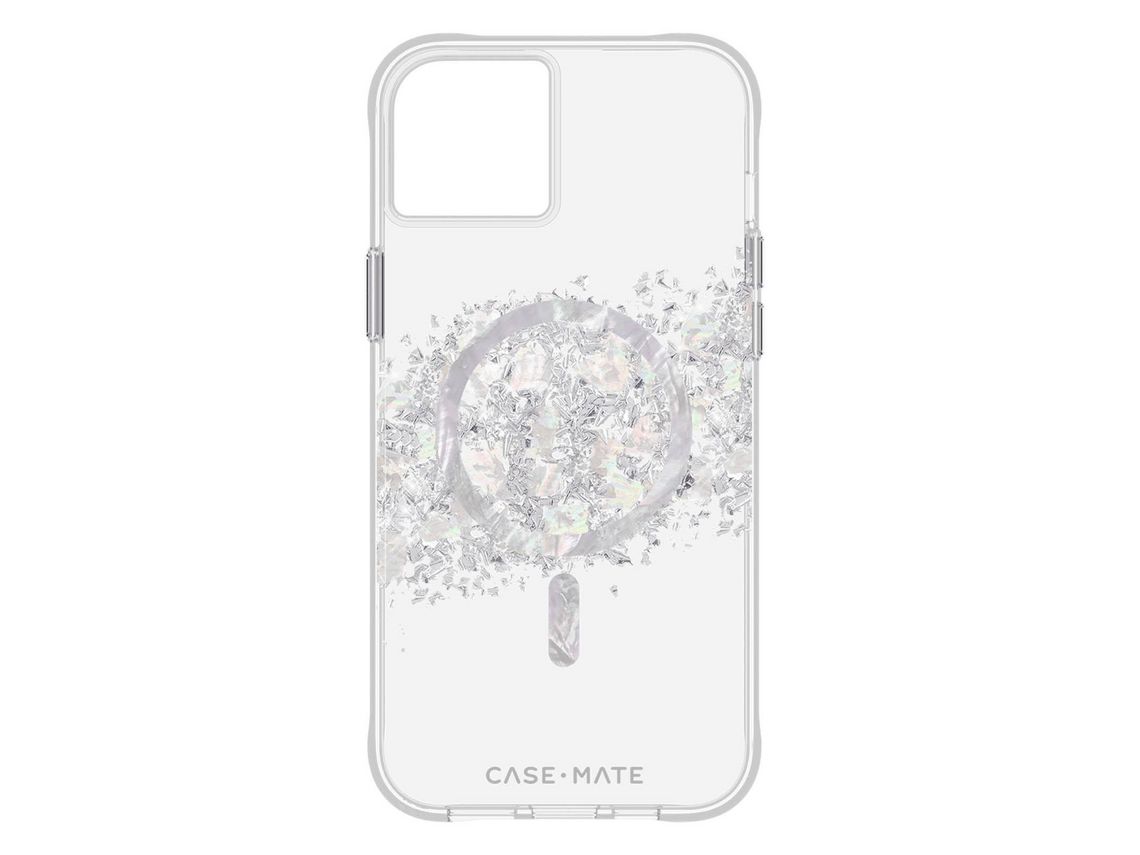 Capa para iPhone 15 CASE MATE Silicone Branco