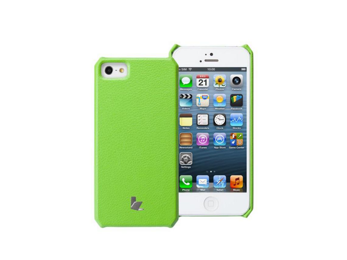 Capa para iPhone 5 Microfibra Verde