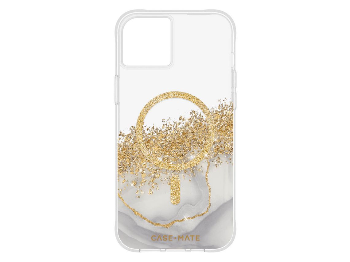 Capa para iPhone 15 CASE MATE Silicone Dourado