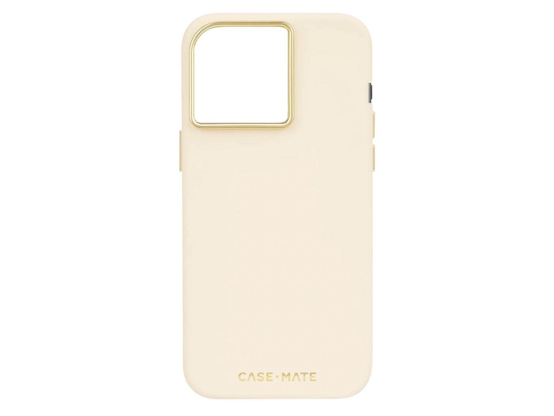 Capa para iPhone 15 Pro/15 CASE MATE Acrílico Bege