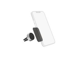 Suporte Ver Porto Magnet Alu Ventilação Pivô HAMA Preto