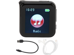 Leitor De Mp3 Com Gravador Voz, Reprodutor Áudio Digital 16 Gb