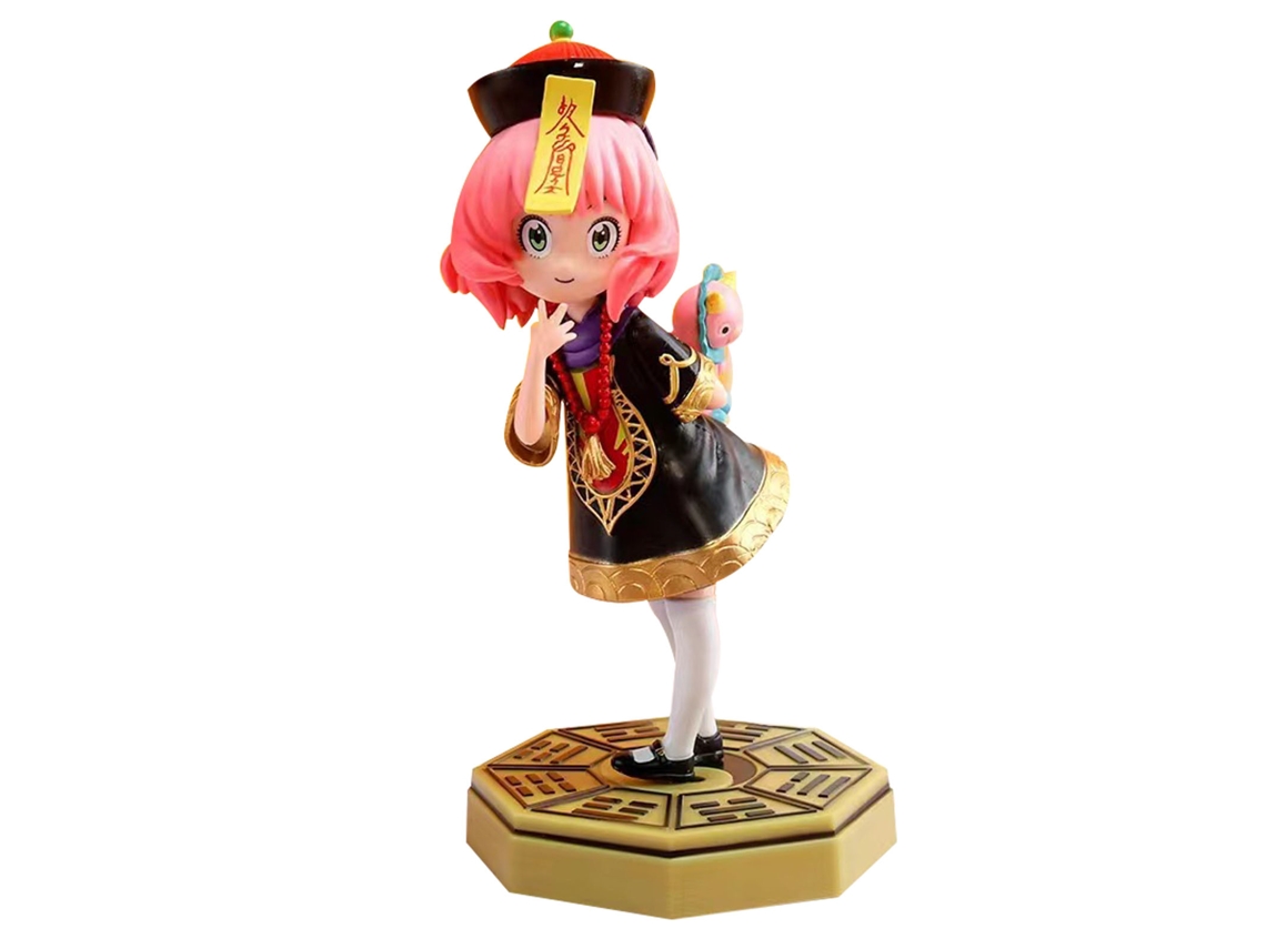 Figura Cartoon Detalhada LAXISCREED para Decoração