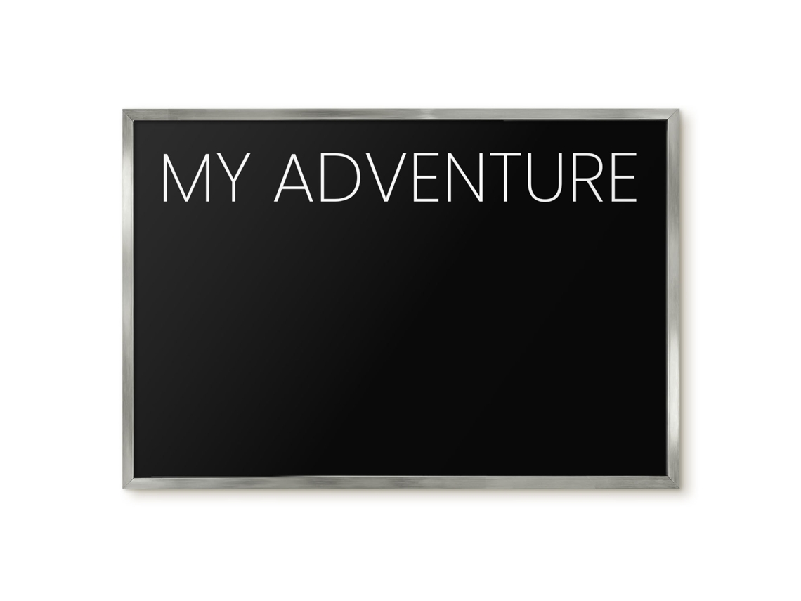 Magnetic Board My Adventure For The Living Room Espelharte (60x40 Cm)