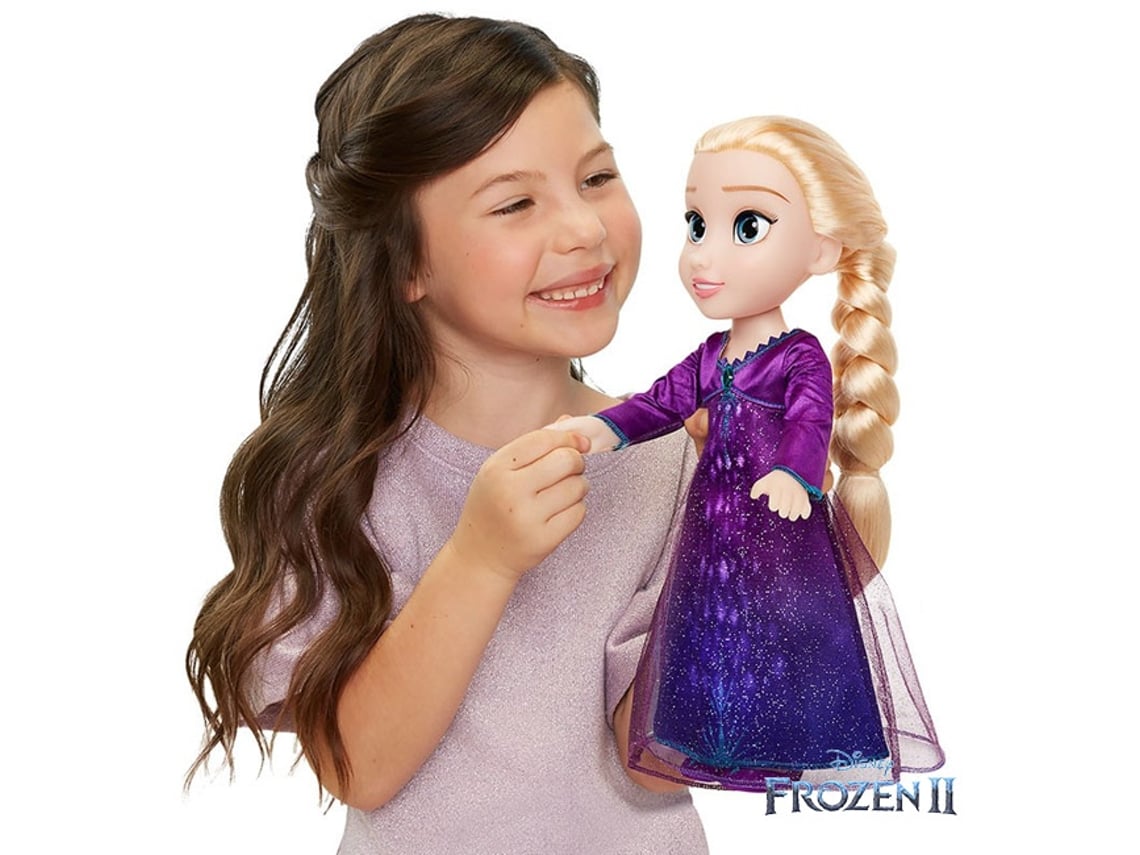Boneca Elsa Frozen Disney Musical Canta Musica Lançamento