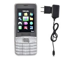 Telefone Móvel 2,4 Polegadas, Dual Sim, Dual Standby, 2g, Botões Grandes. EOOCOO
