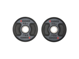 Disco Olímpico 2.5Kg 2 Unidades Prateado 2.5 kgfinnlo