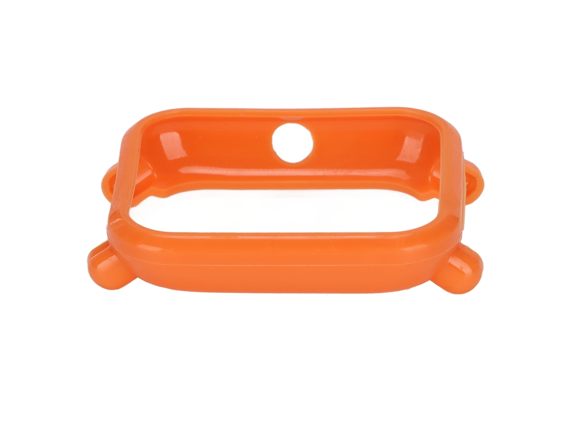 Aetheria capa Protetora Tpu Macia Anti choque para Relógio Inteligente Huami Amazfit Pop Laranja