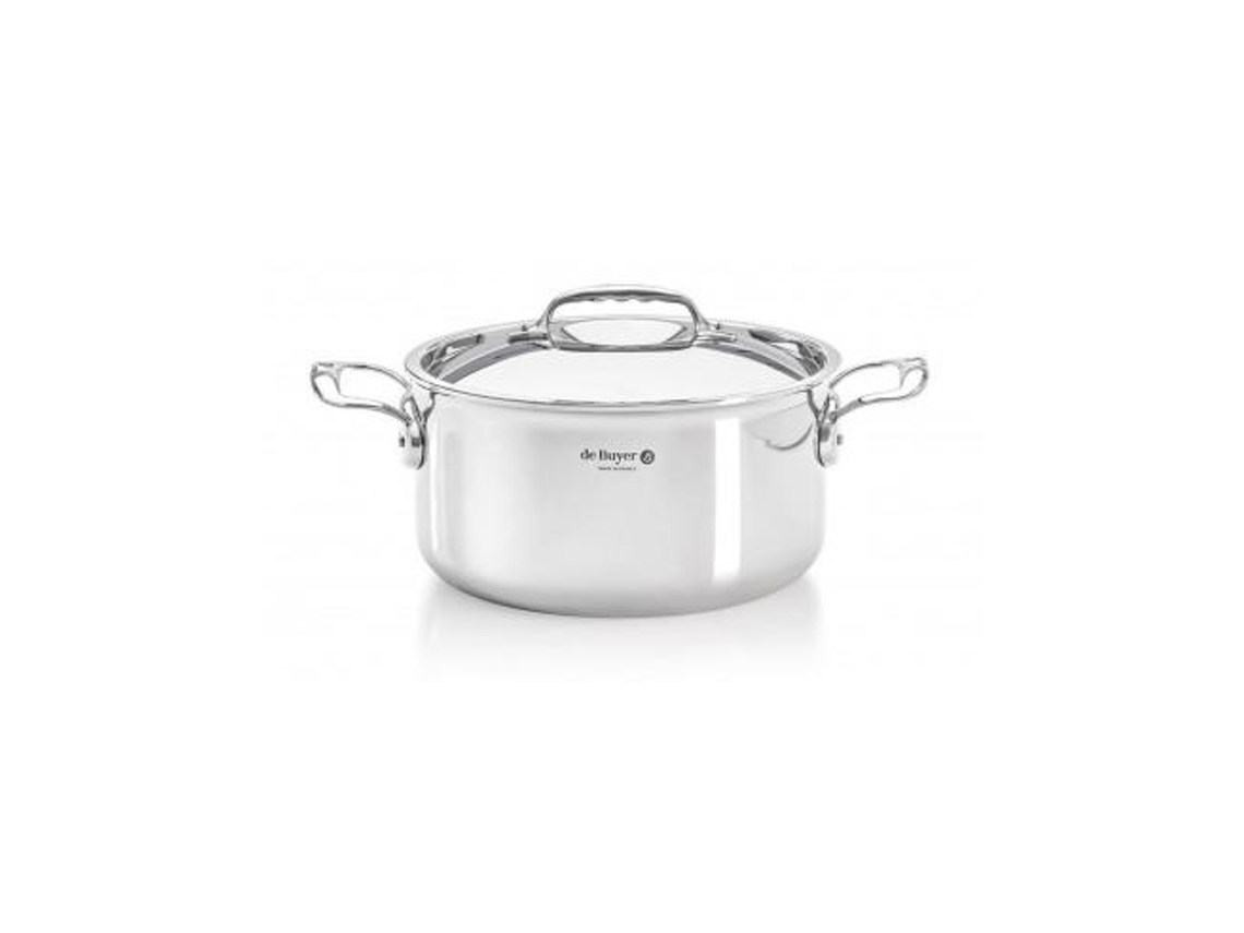 Panela Inox com Tampa Affinity Da DE BUYER