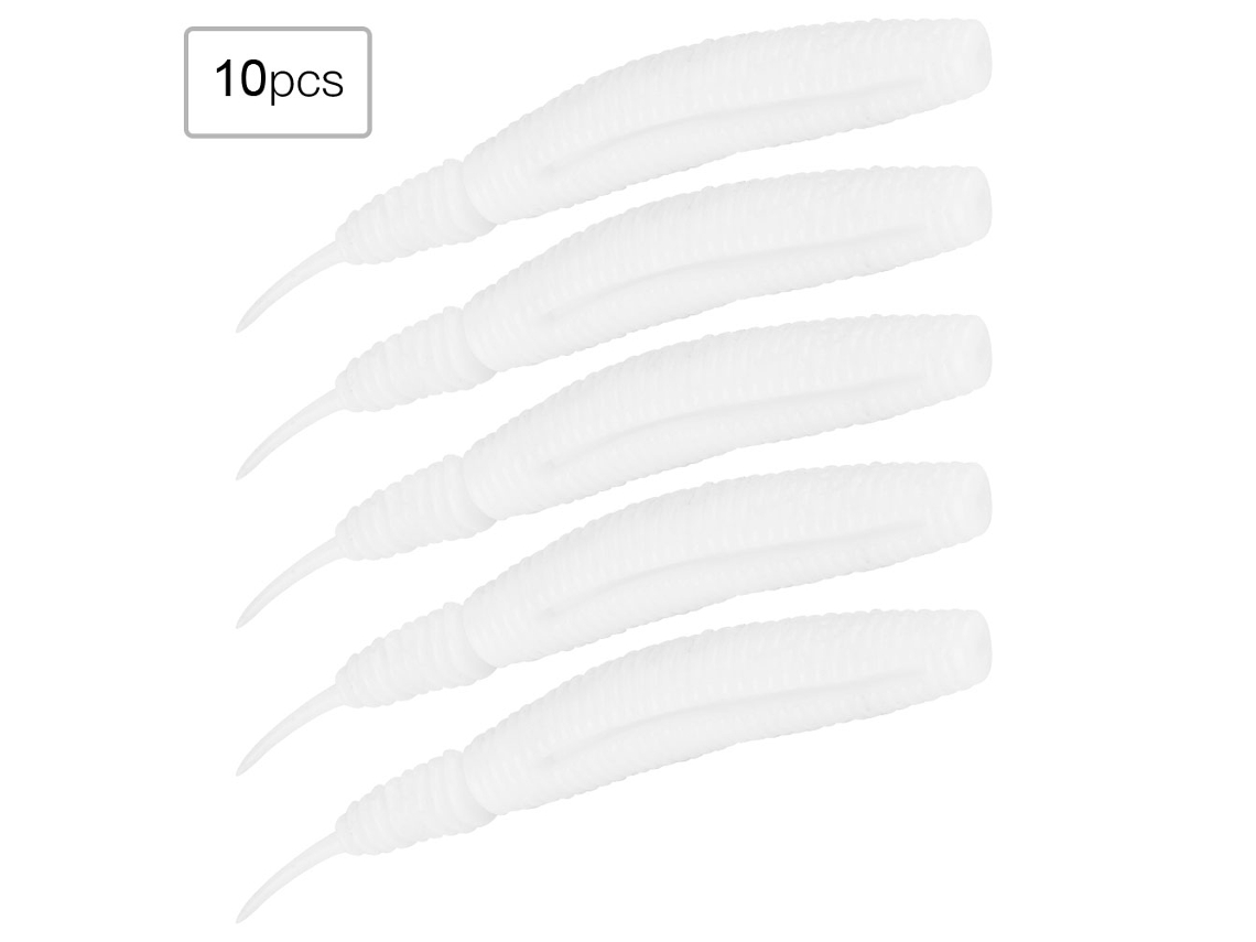 Isca Artificial de Inseto Pupa 10un Branca