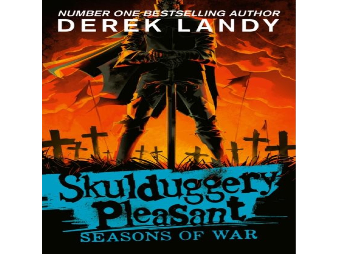 Livro SKULDUGGER13_SEASONS OF WAR PB de Derek Landy (Inglês)