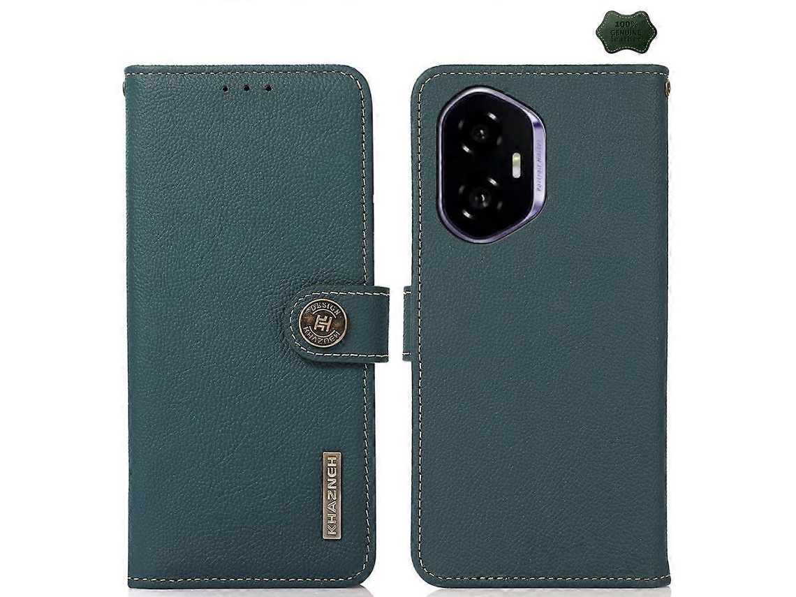 Capa De Couro Khazneh Custer Rfid Para Honor 400