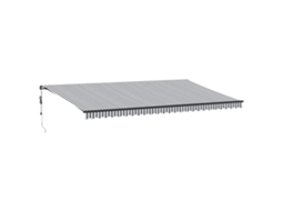 Retractable Awning, Retractable Awnings Vidaxl Antracite Tecido (600 X 300 Cm)