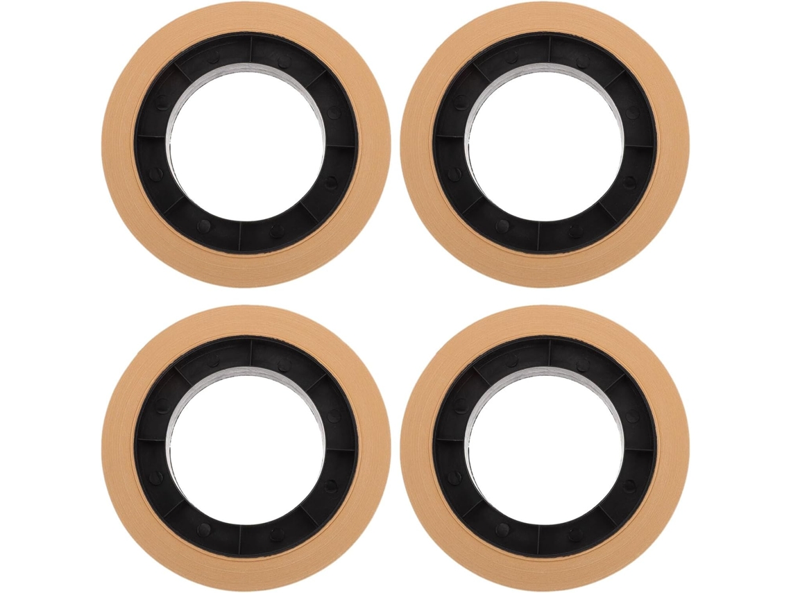 Organizador De 4 Rolos Fitas Para Dinheiro Kichvoe, Em Papel Kraft, Para Manuseio De Notas, Com Design Que Economiza