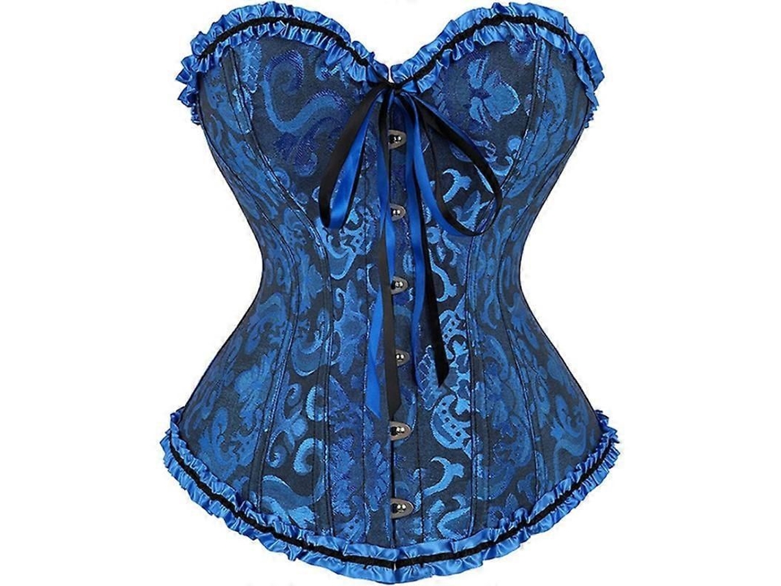 _corset Sexy Floral Feminino Mimigo com Alça no Costas Lingerie Plus Size