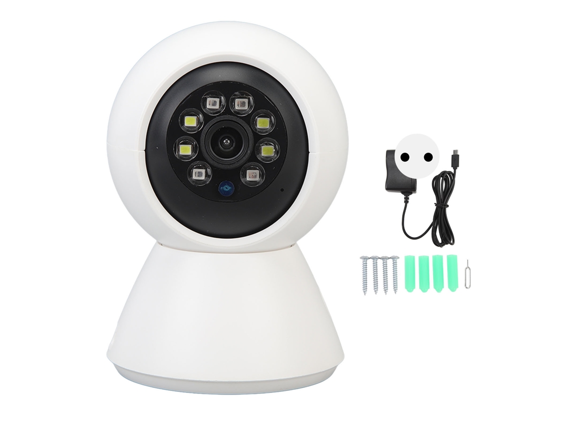 Mali monitor de Segurança Infantil Sem Fio 360° Câmera Bidirecional Audio Inteligente Eu Plug