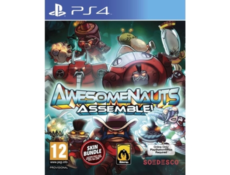 Jogo PS4 Awesomenauts Assemble!