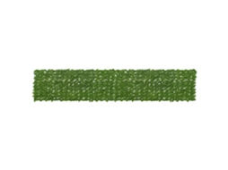 Vidaxl Tela De Varanda Com Folhas Verde E Amarelo 400 X 75 Cm