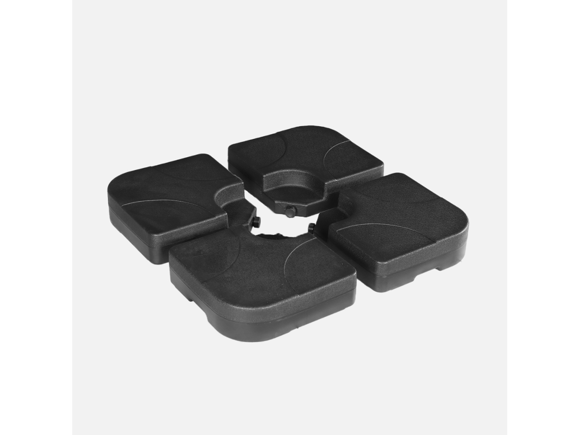 Base Com Peso Para Guarda-sol, 120l, Preto