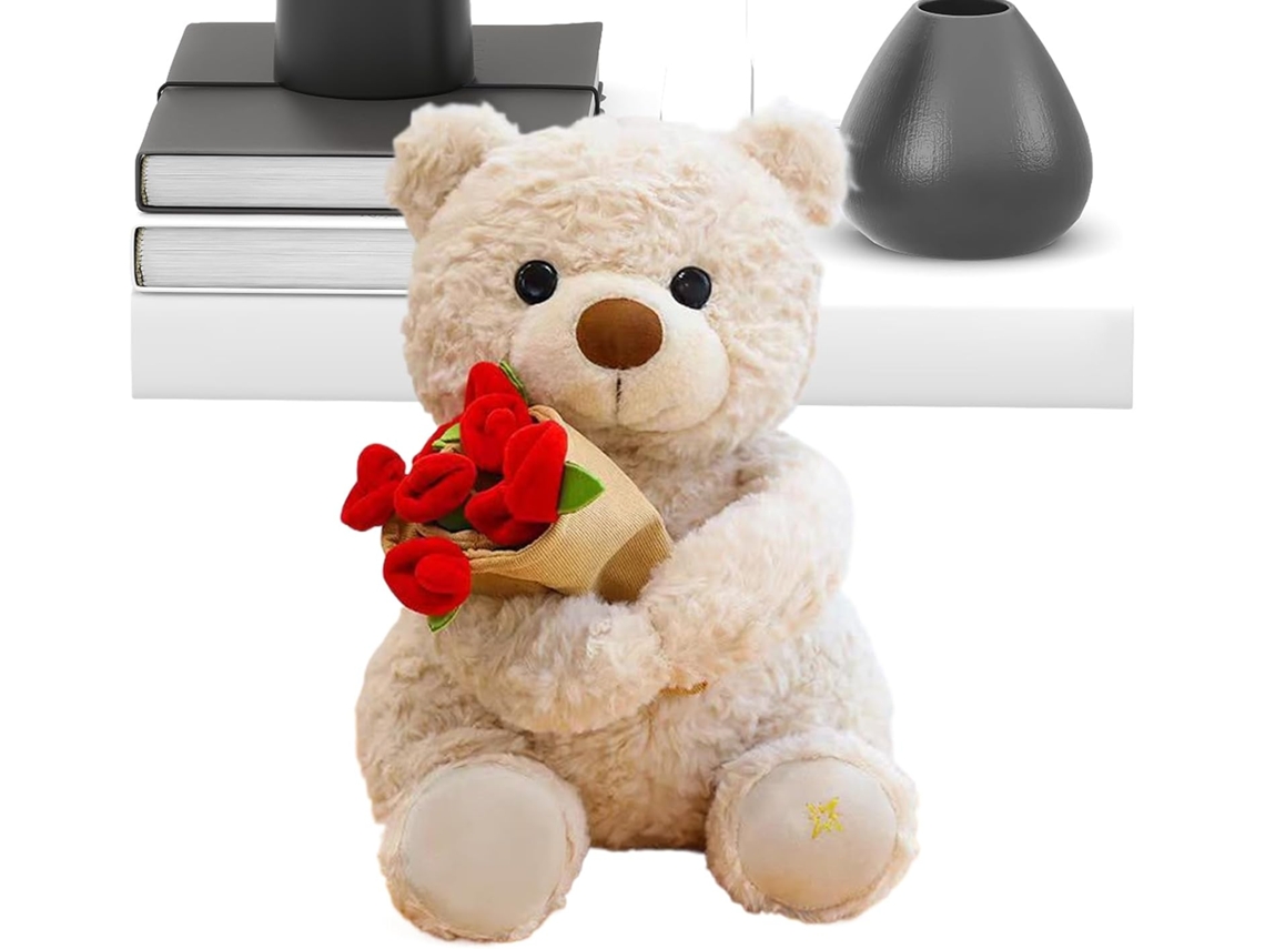 Almofada Decorativa De Pelúcia Macia Com Flor, Para Sofá, Cama E Quarto