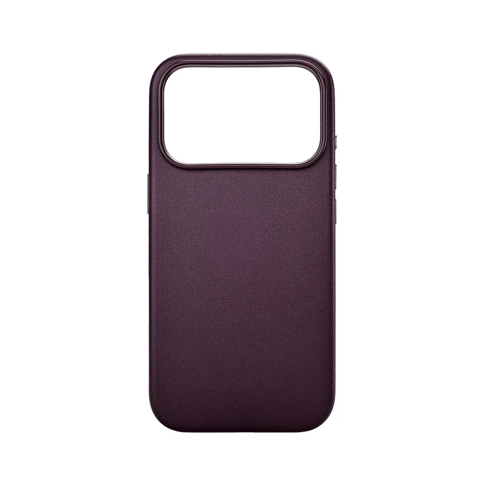 (roxo, Iphone 13) Capa Magnética Para Celular Em Couro Genuíno, Compatível Com Carregamento Magsafe, Capa Protetora À Prova De Quedas.
