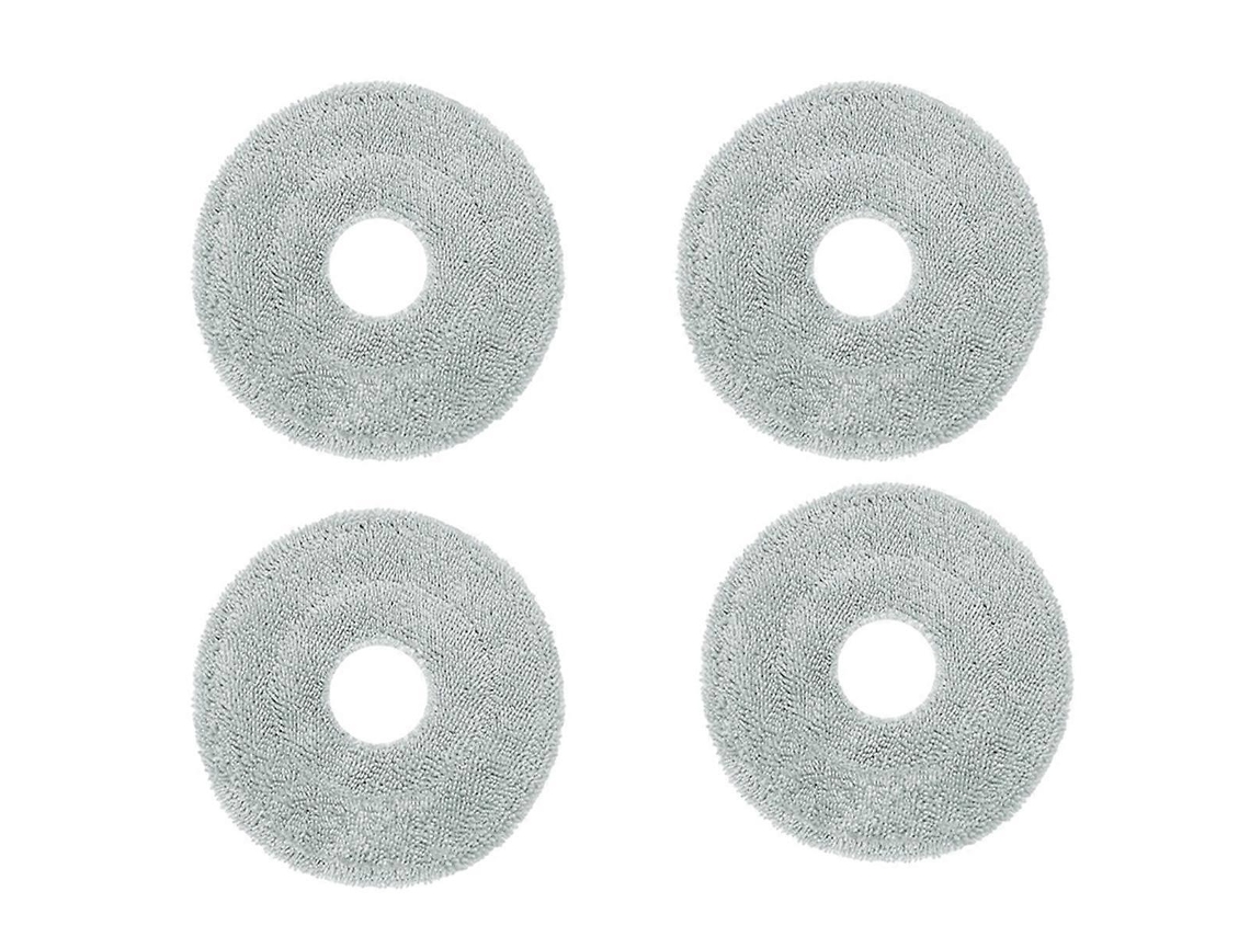 Conjunto de 4 Panos Reposição para Aspirador Robô Xiaomi Mijia M30s BRILVIBERA