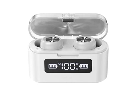 Fones De Ouvido Sem Fio F9 279 Bt 5.0 Controle Tátil Exibição Led Intra Auriculares Kkmoon