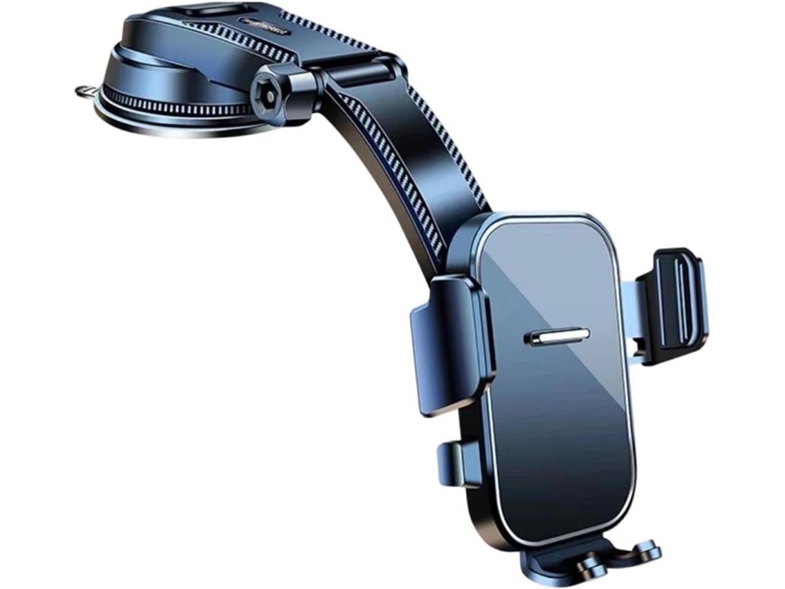 Suporte Para Telemóvel Veicular, Com Rotação Grande Angular E Fixação